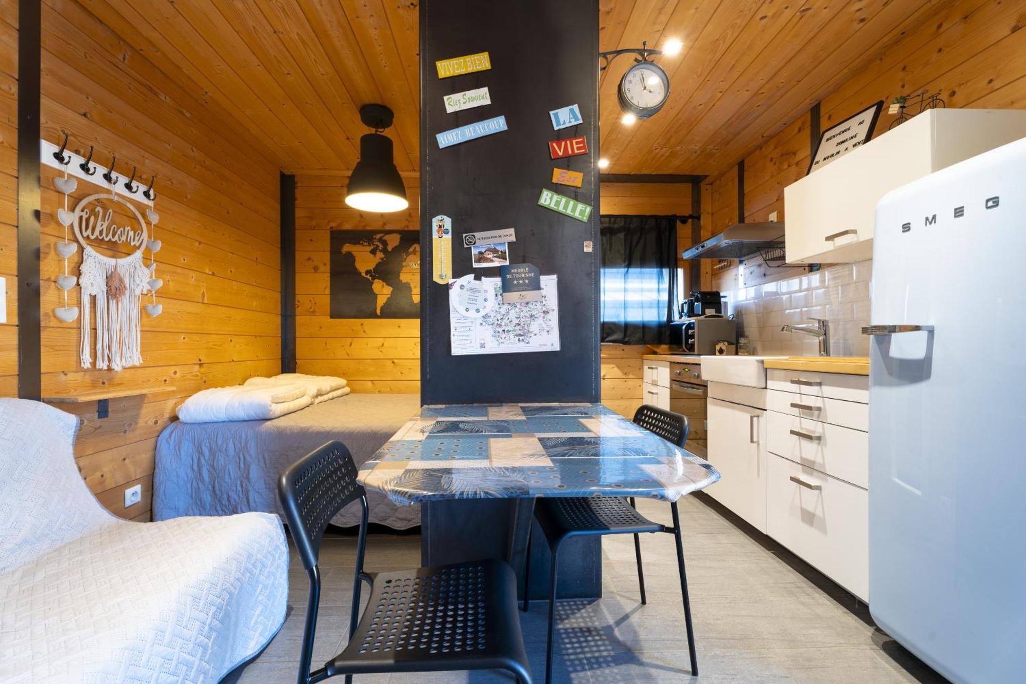 La Cabane Spa Saint-Laurent-d'Andenay Εξωτερικό φωτογραφία